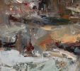 Busload | Oil And Acrylic Painting in Paintings by Darren Thompson Fine Art. Item made of birch wood compatible with modern style