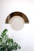 "Aria Aura" | Mirror in Decorative Objects by Candice Luter Art & Interiors. Item composed of glass and fiber