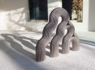 FLUXsculpture      organic stainless-steel sculpture | Sculptures by JAN PAUL. Item in contemporary or industrial style