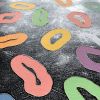 Donuts (SOLD) | Oil And Acrylic Painting in Paintings by Alessia Lu. Item made of canvas works with contemporary & modern style