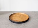 F-Plate Wooden - Siyah Kestane | Dinnerware by Foia. Item made of wood compatible with boho and contemporary style