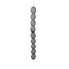 Steel Wire Mesh Hanging Sculpture #77 | Sculptures by Anne Lindsay Studio. Item composed of steel & ceramic compatible with contemporary and modern style