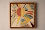 Summer Solstice No. 1 Ceramic Wall Art | Mosaic in Art & Wall Decor by Clare and Romy Studio. Item composed of stoneware in boho or mid century modern style