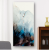 'OYSTER V' - Luxury Epoxy Resin Abstract Artwork | Oil And Acrylic Painting in Paintings by Christina Twomey Art + Design. Item composed of canvas & synthetic compatible with minimalism and modern style