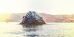 Rock at Sea | Photography by Kara Suhey Print Shop. Item made of paper