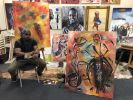 Mdundiko | Oil And Acrylic Painting in Paintings by Mwenye painter. Item composed of canvas and synthetic