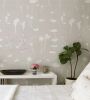 Desert Flowers - Sage Mural Wallpaper | Wall Treatments by BRIANA DEVOE. Item composed of paper