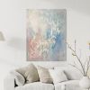 MEMORY MAKER custom pastel colors abstract painting | Oil And Acrylic Painting in Paintings by Rebecca Hutchins. Item composed of canvas compatible with boho and contemporary style