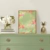 Contemporary "Spring Green" Oil Painting in Maple Float Fram | Oil And Acrylic Painting in Paintings by Suzanne Nicoll Studio. Item composed of birch wood compatible with minimalism and contemporary style