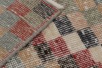 Vintage Polychromatic Runner Rug with Geometric Patterns | Area Rug in Rugs by Rug and Kilim