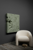 GAIA — Matcha | GAIA Collection | Wall Sculpture in Wall Hangings by Sizmari. Item made of fiber works with minimalism & contemporary style
