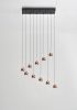 Paopao Pendant PZ10 | Pendants by SEED Design USA. Item made of metal & glass