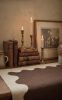 Handwoven Woolen Brown Runner Rug | Rugs by Evergreen C. Item composed of wool in boho or minimalism style
