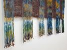 Earthen Stripe II | Tapestry in Wall Hangings by Jessie Bloom. Item works with boho & japandi style