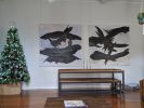 Water #9 and #10 | Paintings by Emilie Heurtevent