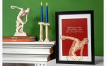 Ionic Column Candlestick Made with Compressed Marble Powder | Candle Holder in Decorative Objects by LAGU. Item composed of marble