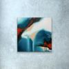 Metamorphosis 4 | Oil And Acrylic Painting in Paintings by Aarti Bartake. Item made of canvas with synthetic