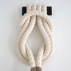 Forever Love Knot | Macrame Wall Hanging in Wall Hangings by YASHI DESIGNS | Le Méridien Fort Worth Downtown in Fort Worth. Item made of cotton compatible with minimalism and contemporary style