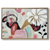 "Enclosed by You" | Mixed Media by Kathi Graves Art. Item composed of canvas & synthetic