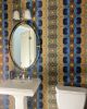 Empress wallpaper | Wall Treatments by Amanda M Moody. Item made of paper works with boho & mid century modern style