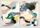 [SOLD] The Dragon's Flight 1 + 2 | Oil And Acrylic Painting in Paintings by Jilli Darling. Item composed of canvas & synthetic compatible with boho and contemporary style
