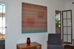 Homage | Oil And Acrylic Painting in Paintings by Lauren Adams Thomas. Item made of canvas works with minimalism & contemporary style