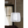 Light Lines Pendant - Frosted | Pendants by Jessica Alpern Brown | Historic Wilkinsburg Train Station in Pittsburgh