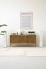 TONN 150 large record player stand vinyl record storage, oak | Media Console in Storage by Mo Woodwork | Stalowa Wola in Stalowa Wola. Item composed of oak wood in minimalism or mid century modern style