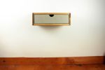Light Cloud | Floating Table in Tables by Curly Woods. Item composed of oak wood & concrete compatible with modern style