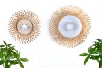 Mooda Sconce 6 | Sconces by INDO-. Item composed of wood and stone