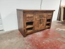 Custom Single Sink Vanity | Countertop in Furniture by Limitless Woodworking. Item composed of maple wood in mid century modern or contemporary style
