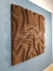 Lava | Wall Sculpture in Wall Hangings by ZDS. Item composed of wood in minimalism or contemporary style