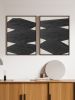 Affirmations Paintings I Set of Two I "Limitless + Purpose" | Oil And Acrylic Painting in Paintings by ART + ALCHEMY By Nicolette Atelier. Item in minimalism or contemporary style