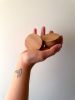 Round Wall Hook | Hardware by Ana Salazar Atelier. Item composed of oak wood in minimalism or contemporary style
