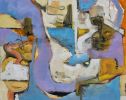408 The Hike | Oil And Acrylic Painting in Paintings by Anne B Schwartz. Item composed of canvas and synthetic in contemporary style