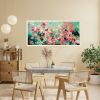 Waving flowers | Oil And Acrylic Painting in Paintings by Art by Geesien Postema. Item composed of canvas in contemporary or country & farmhouse style