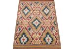 Rug & Kilim’s Moroccan Rug with Diamond Geometric Patterns | Area Rug in Rugs by Rug and Kilim