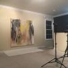 Moments & Storms | Oil And Acrylic Painting in Paintings by Anne C. Faber. Item composed of synthetic
