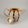 Stoneware 'Foliage' teapot and cups | Serveware by Kyra Mihailovic Ceramics. Item made of stoneware