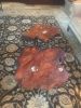 Redwood Burl Coffee Table Set with Stone Inlay | Tables by Natural Wood Edge Creations by Rick Griggs. Item composed of wood