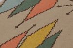 Rug & Kilim’s Mid-Century Modern Rug, Colorful Diamonds | Area Rug in Rugs by Rug and Kilimarea