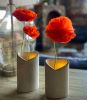 The Votive+Vase Collection - LOFT | Vases & Vessels by DeKeyser Design. Item made of cement compatible with minimalism and mid century modern style