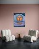 Surface Level - The Self Reflection Collection | Oil And Acrylic Painting in Paintings by Amy Straley. Item composed of canvas compatible with contemporary and eclectic & maximalism style