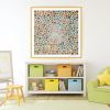 White Circles Multicolor | Art & Wall Decor by Seth B Minkin Fine Art | Seth B Minkin Studio + Showroom in Boston