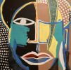 Presence | Oil And Acrylic Painting in Paintings by Paula Gasparini-Santos | Boulder Museum of Contemporary Art in Boulder. Item made of canvas