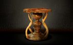 PUNKY | Side Table in Tables by Michel Haillard. Item composed of wood and bronze