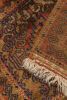 Antique Baluch Geometric Pink and Golden Brown Wool Persian | Area Rug in Rugs by Rug and Kilim