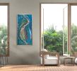 The Tethering | Mixed Media by Soulscape Fine Art + Design by Lauren Dickinson. Item composed of canvas