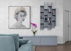 the Queen Elisabeth 2 | Wall Sculpture in Wall Hangings by Virginie SCHROEDER. Item made of canvas works with art deco style