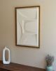 No. 105 Japandi Plaster Wall Relief - Scandinavian Decor | Wall Sculpture in Wall Hangings by Joseph A